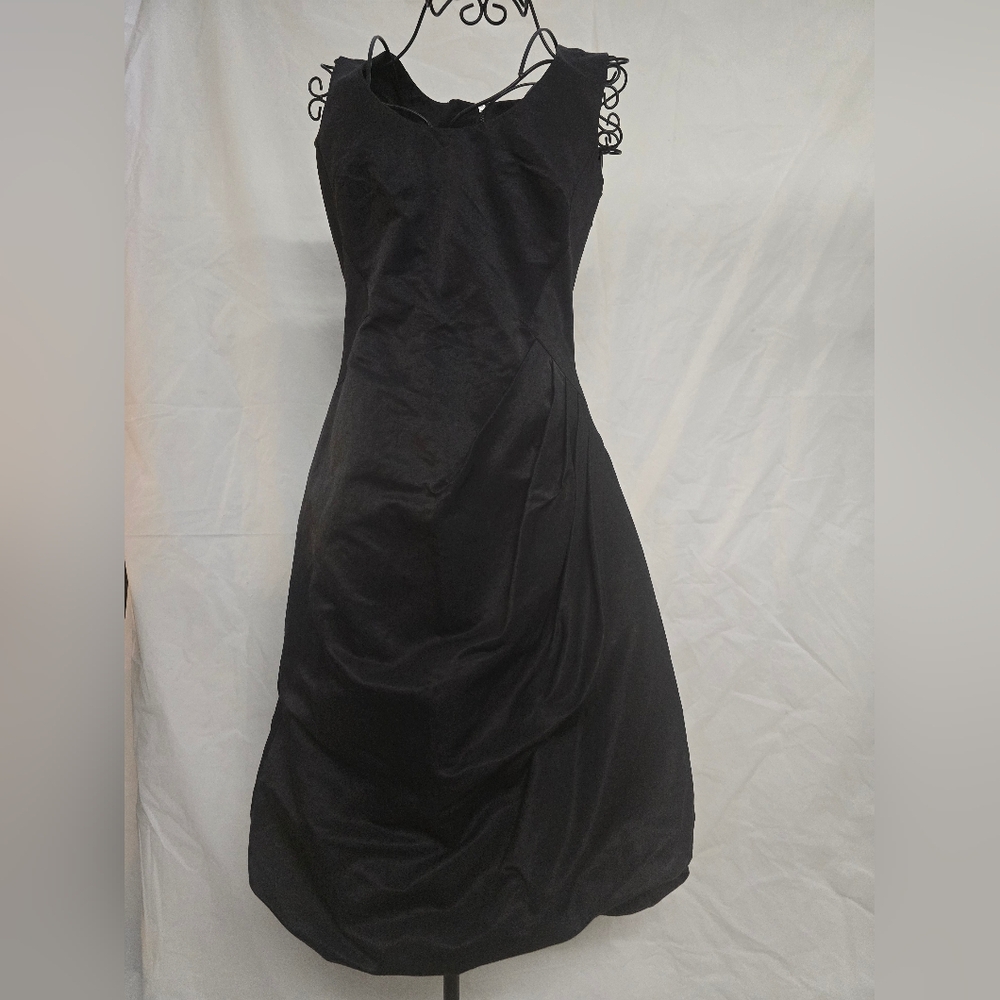 Neil Sperling Black Cocktail Dress Couture